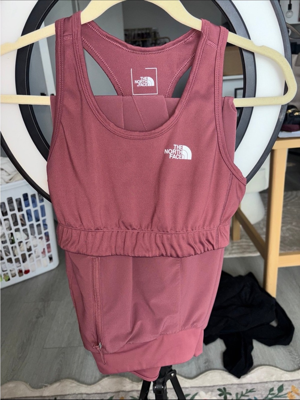 The North Face Mauve-Purple Racerback Performance Top